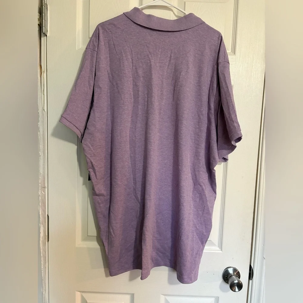 NWT U.S. Polo Assn. Men’s 3x Lilac Heather top - Picture 2 of 4